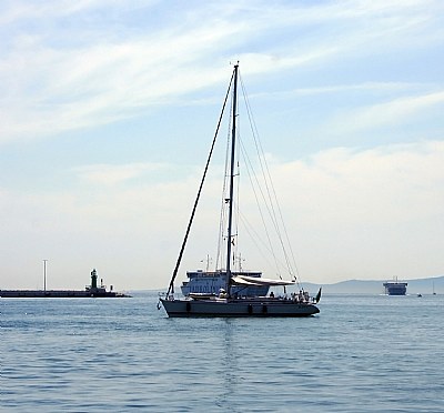 Sea  Sailboat