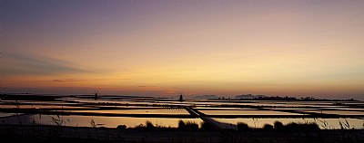 Mozia Salt Flats Panoramic