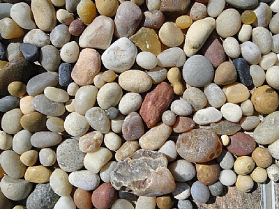 Pedras do quintal