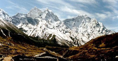 Beauty in the mountains.Nepal.