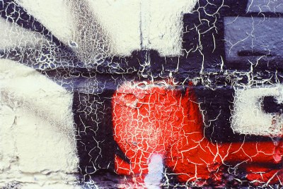 Cracked paint
