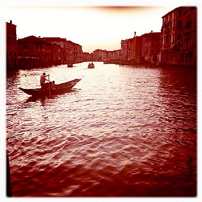 Tramonto Canal Grande Venezia