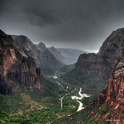 Zion from Angels Landing