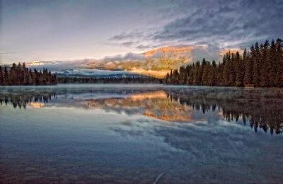A lake in Jasper