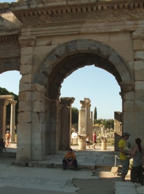 The gate of Ephesus