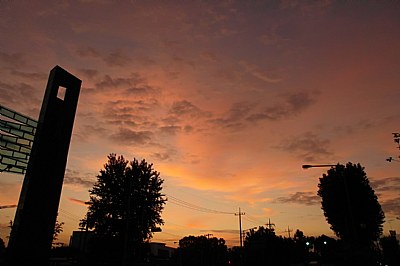 Early evening sky