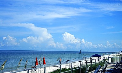 Beach & Clouds