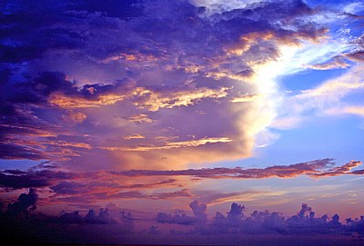 Clouds on Blue