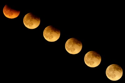 Moon Eclipse 10 December 2011