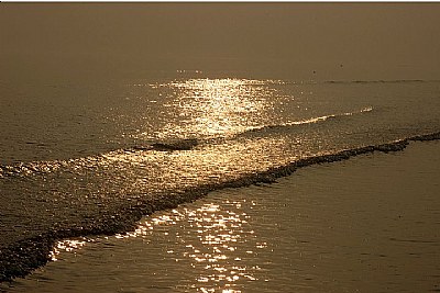 Sunrise over the Bay of Bengal