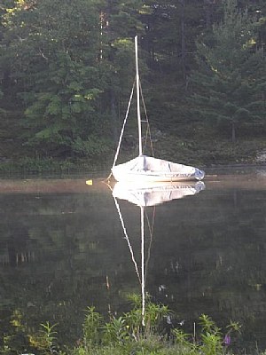 Sailboat in the Mist 
