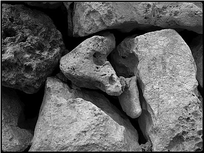 broken stone