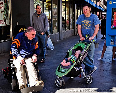 The Child is father of the Man | 16th Street Mall | Denver, CO