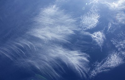 rapids of clouds