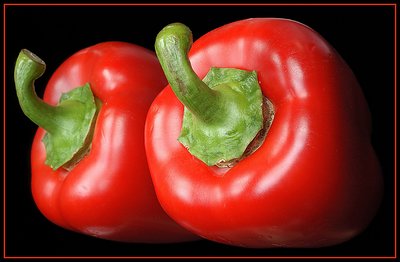 Red peppers