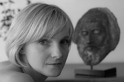 Magdalena with Gauguin's Death Mask.