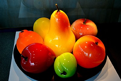 Glass fruits