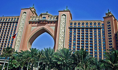 Arch & Palm Trees