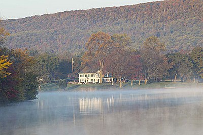 Foggy Lake House