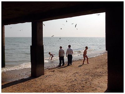 Under the pier