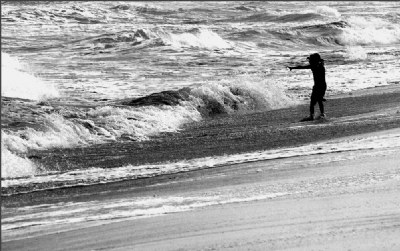 A Boy at the Beach