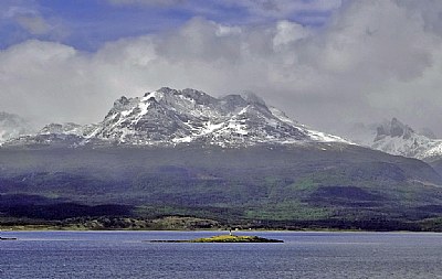 Mountain between Blue