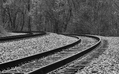 Bend in the tracks