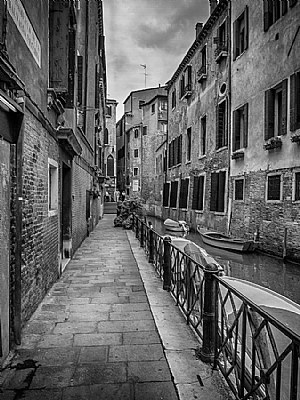 On the streets of Venice