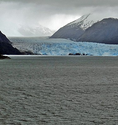 Ocean & Distant Glacier