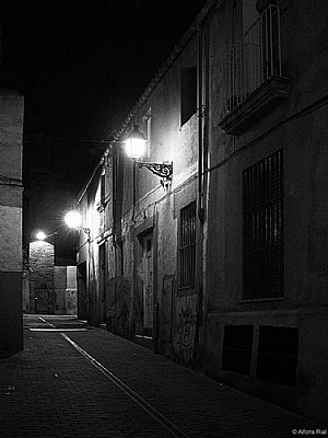 Alley in Horta. Callejon en Horta
