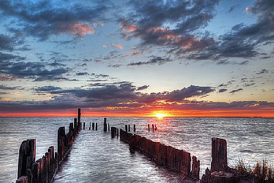 Sunset on the Nanticoke