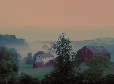 Barn and the House