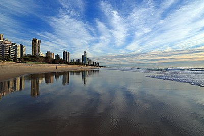 Clouds on the Beach