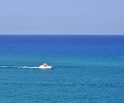 Boat & Blue