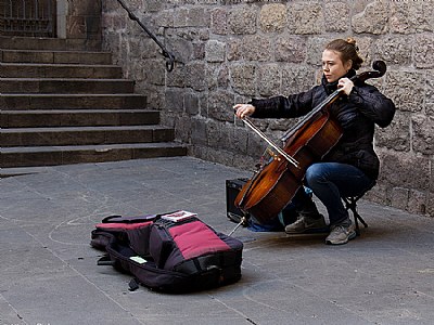 Violonchelista II - Cellist II