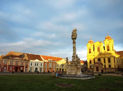 Square in Timisoara