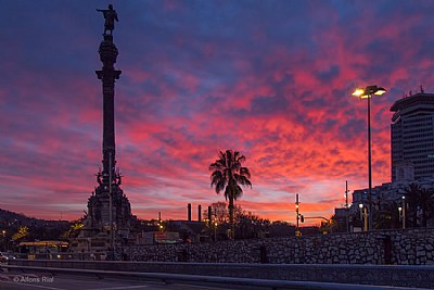 Ocaso en Colo&#769;n II - Sunset in Colón II