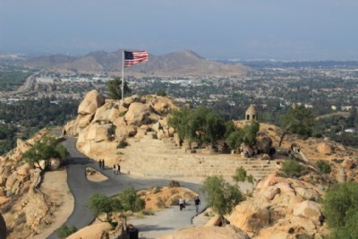 "On Top of Mt. Rubidoux"