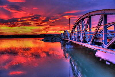 Bridge in the dusk