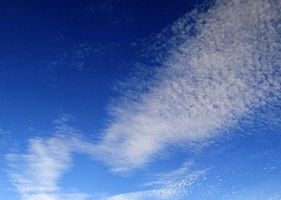 Clouds on  Blue Sky