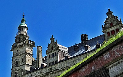 Castle on Blue