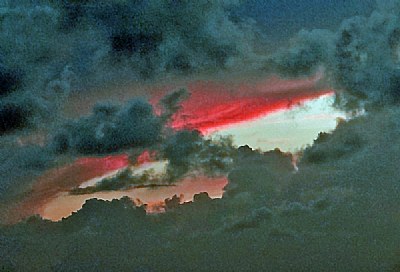 clouds & Red