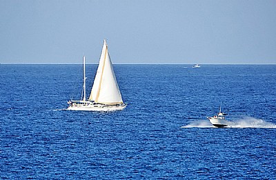 Boat & Sailboat