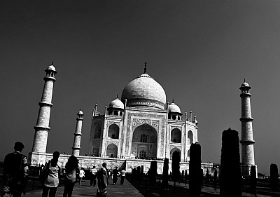 Taj B&W