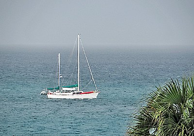 Sailboat & Rainy Day