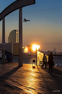 Reflejo al Ocaso - Reflection to the sunset