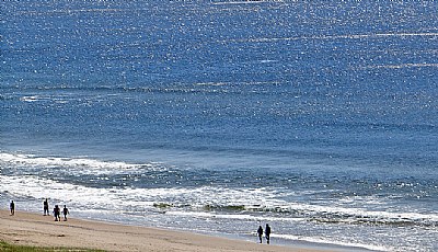 Strolling on Beach