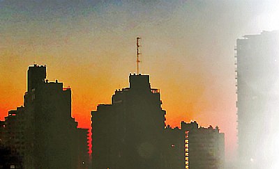,Blurry Sunset