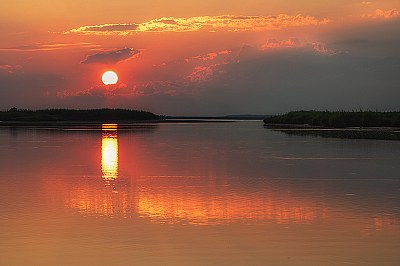 Sunset on Wetipquin Creek III