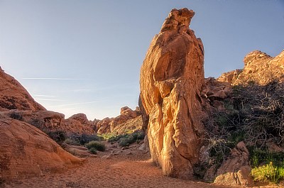 Enter Valley of Fire State Park